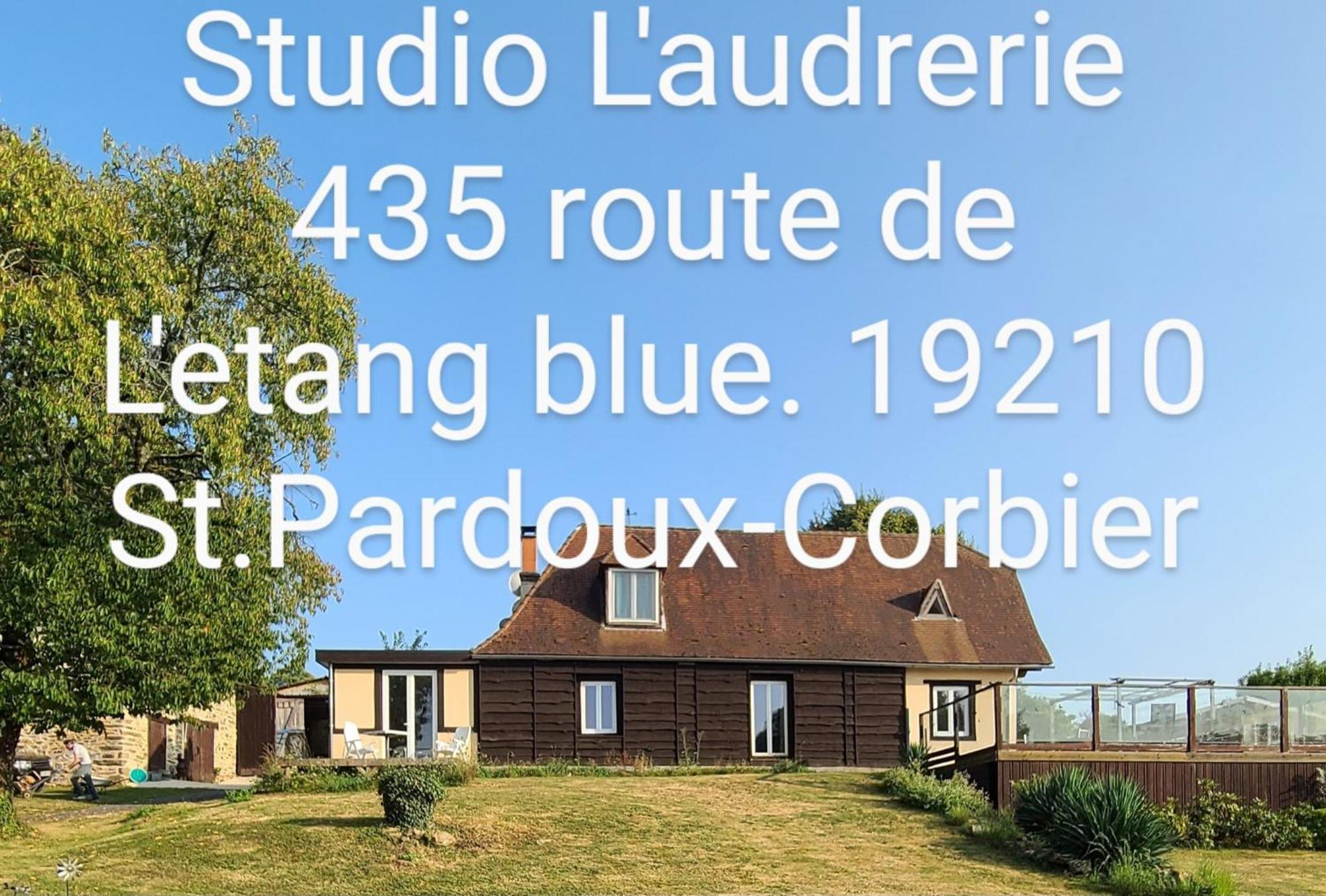 Studio L'Audrerie. Saint-Pardoux-Corbier Exterior photo